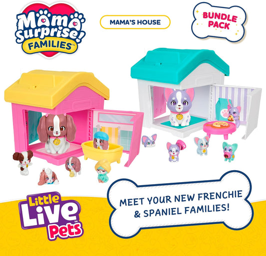 Little Live Pets Paquete de juego de casa para perros, colección Ma...