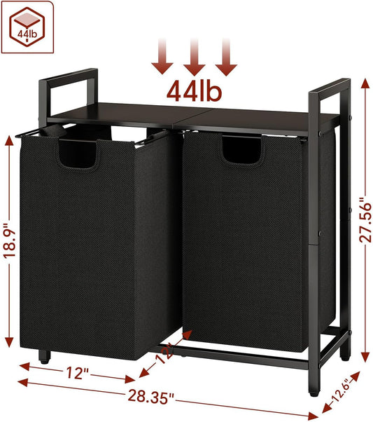 Kitstorack Organizador de Cesta de Lavandería, Cesta de Ropa Sucia...