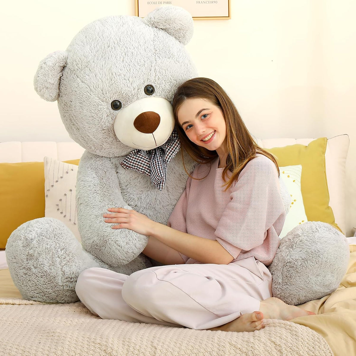 MaoGoLan Oso de Peluche Gigante de 5 Pies, Animal de Peluche Grande...