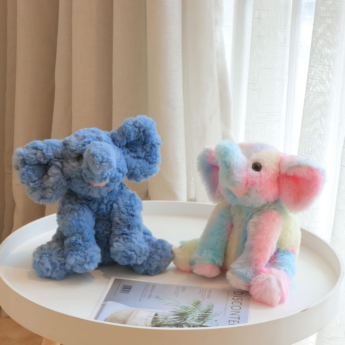 Hopearl Adorable Juguete de Elefante Bebé de Peluche Floppy Elephis...