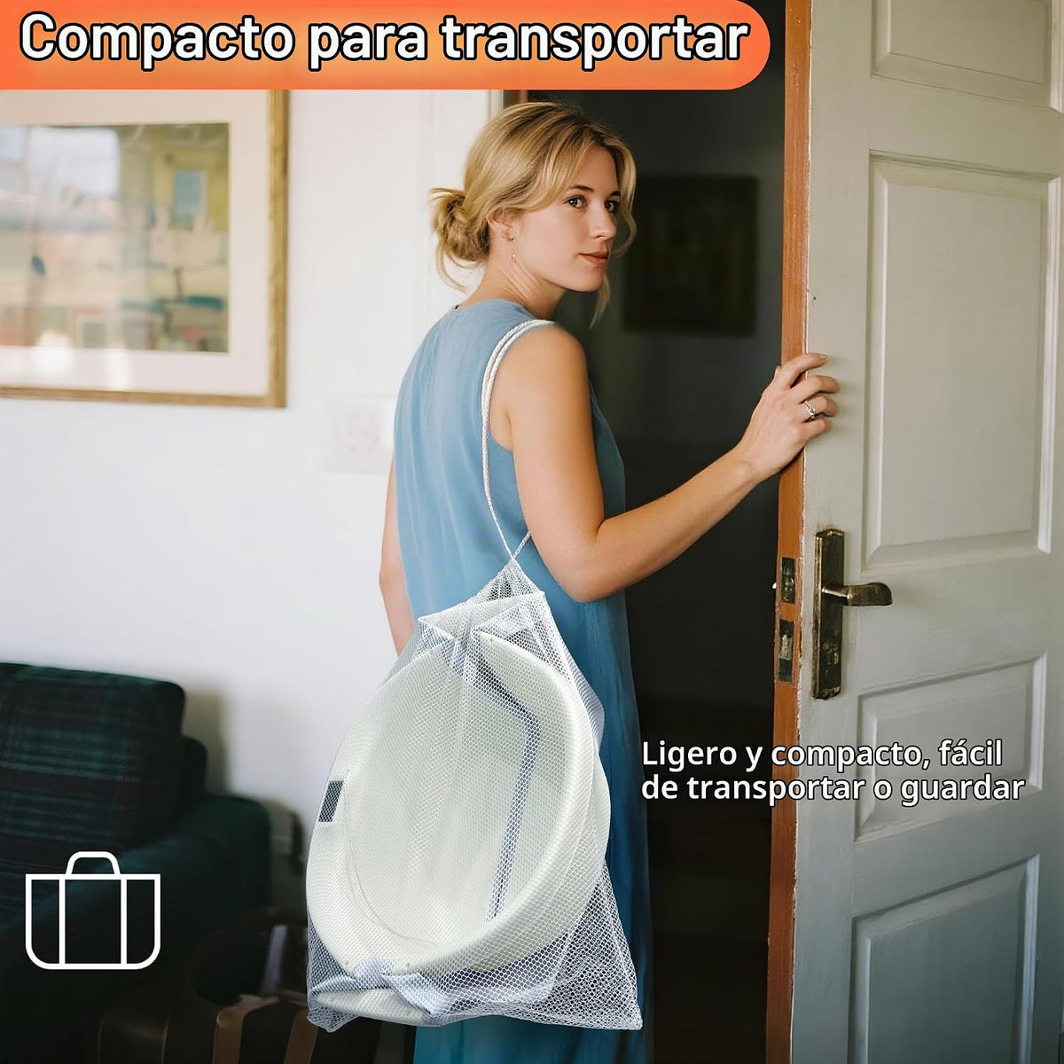 Bañera plegable para bebé, bañera grande para bebé con termómetro y...