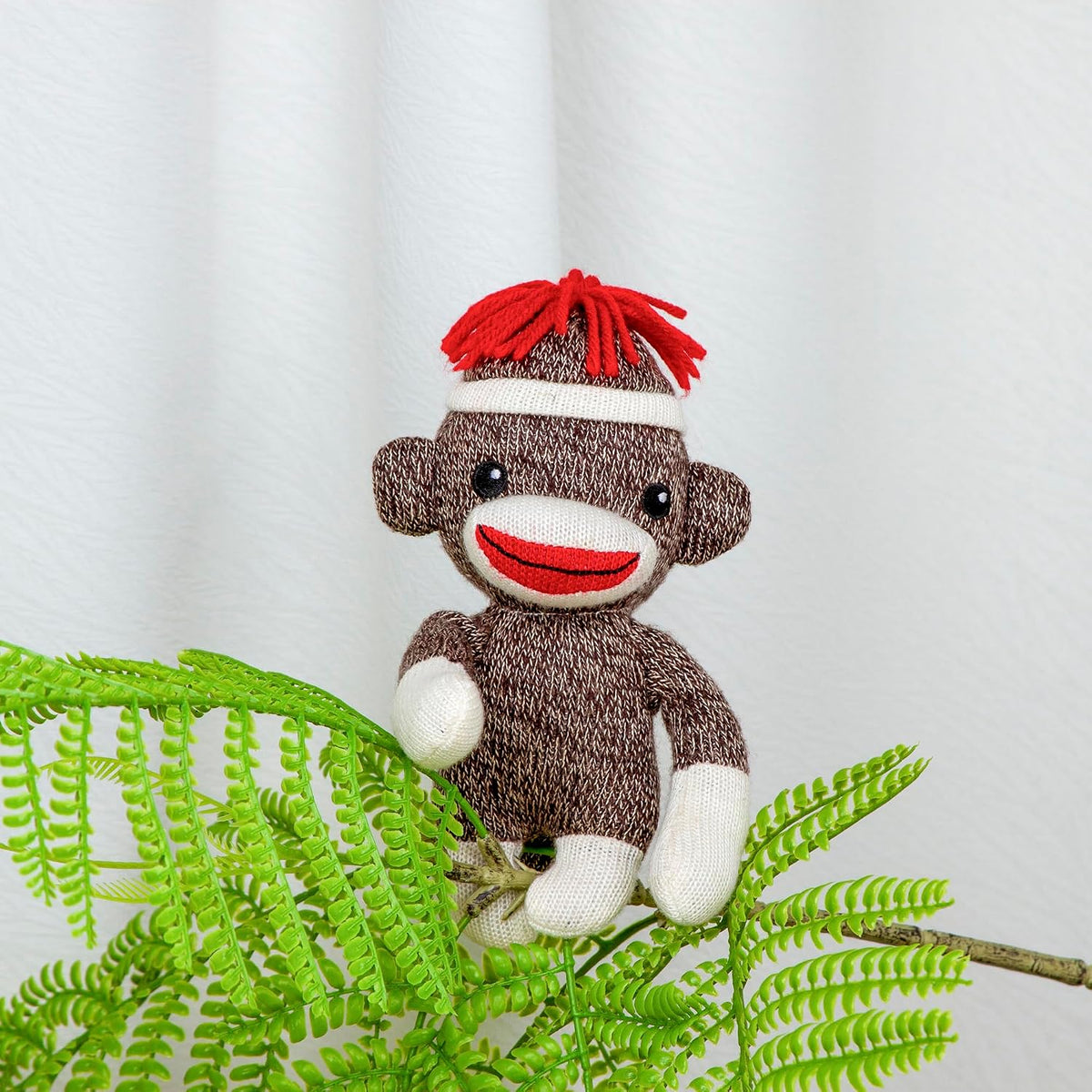 Plushland Adorable Mono de Calcetín, El Juguete de Animal de Peluch...