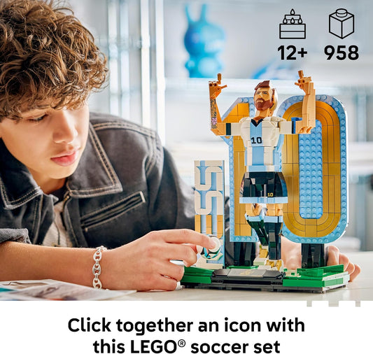 LEGO Editions Lionel Messi - Leyenda del fútbol - Juego de construc...
