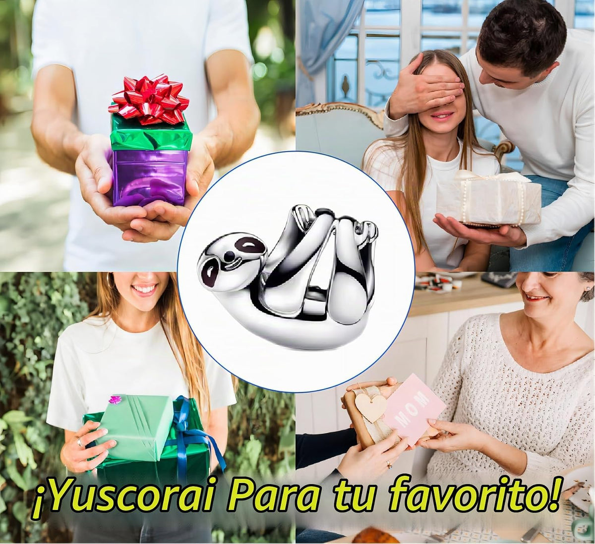 Yuscorai Bonitos dijes de moda para pulseras y collares, para cumpl...