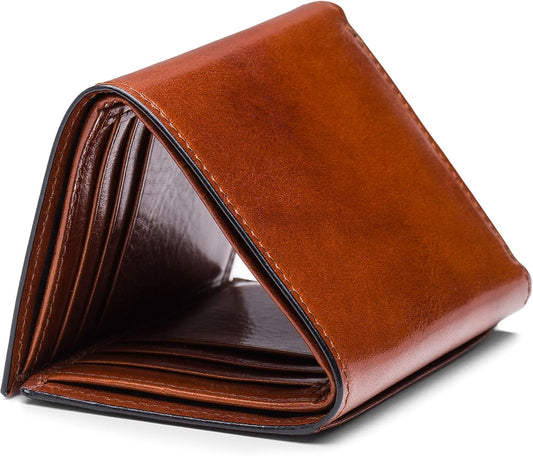 Bosca Doble I.D. Trifold para hombre