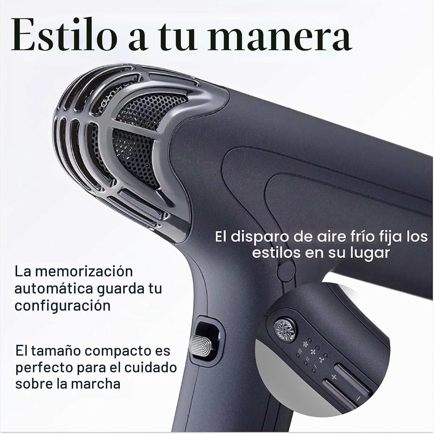 Bio Ionic SMART-X Secador de Cabello con Difusor, Secador de Soplo...