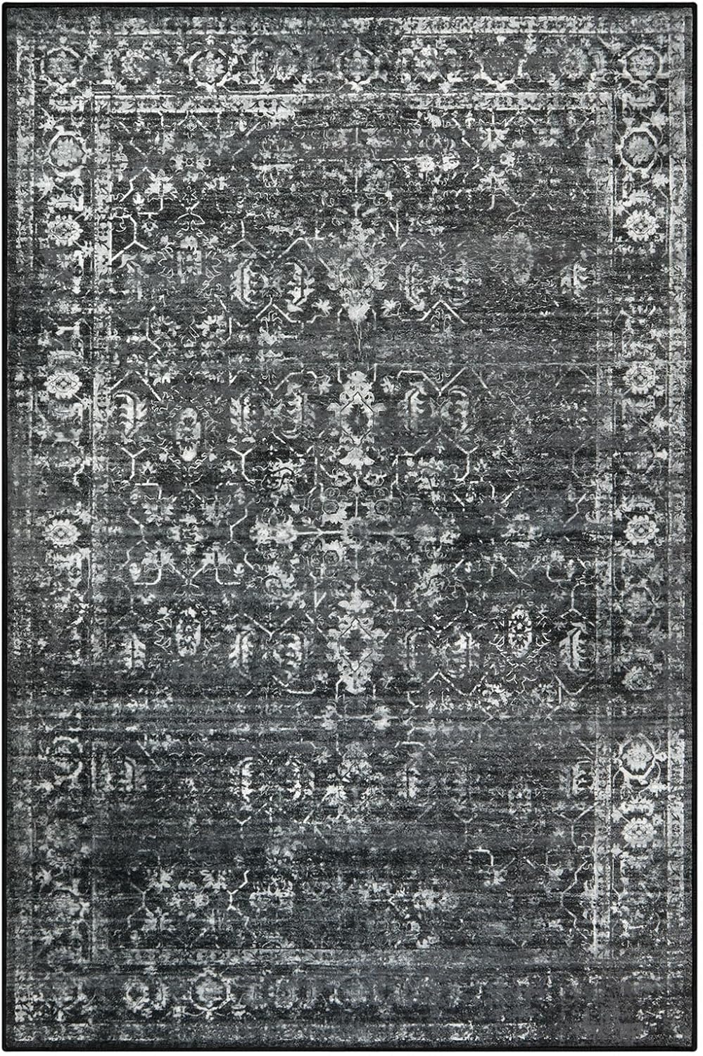 Lahome Alfombras de área de 6 x 9 pies, lavables para dormitorio, a...