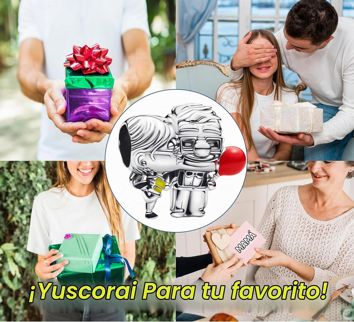 Yuscorai Bonitos dijes de moda para pulseras y collares, para cumpl...