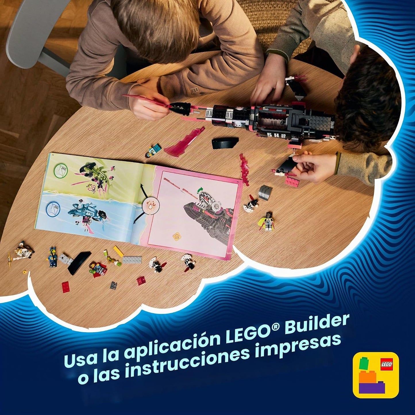 LEGO DREAMZzz - Juguete de construcción submarino de tiburón pesadi...