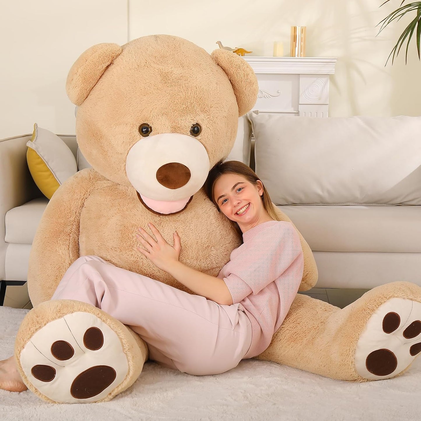 MaoGoLan Animal de peluche grande \u2013 Oso de peluche gigante de...