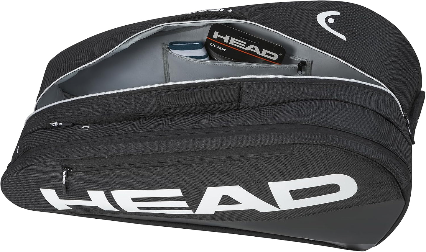 HEAD Tour Racquet Bag L (9R) Bolsa de tenis | 9 Capacidad de raqueta