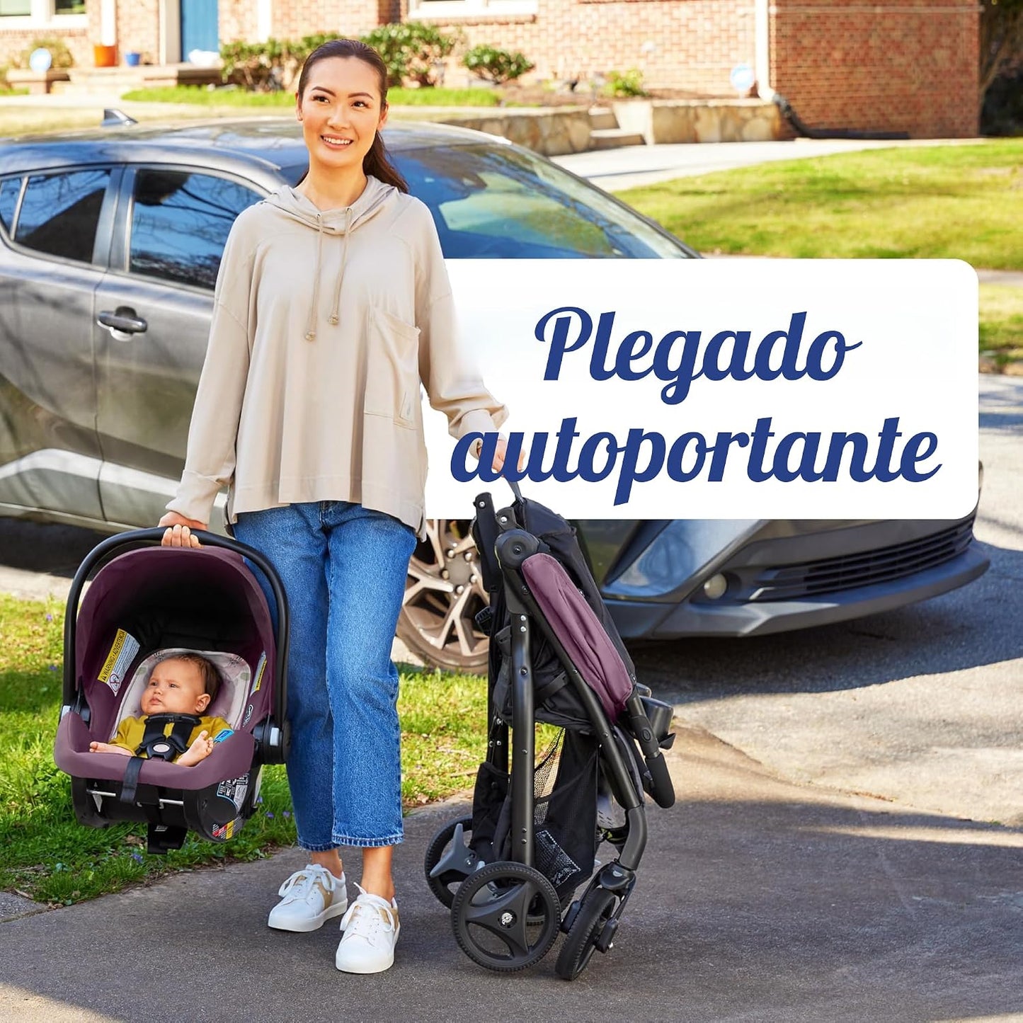 Graco Verb, sistema de viaje | Incluye carriola Verb y silla de aut...