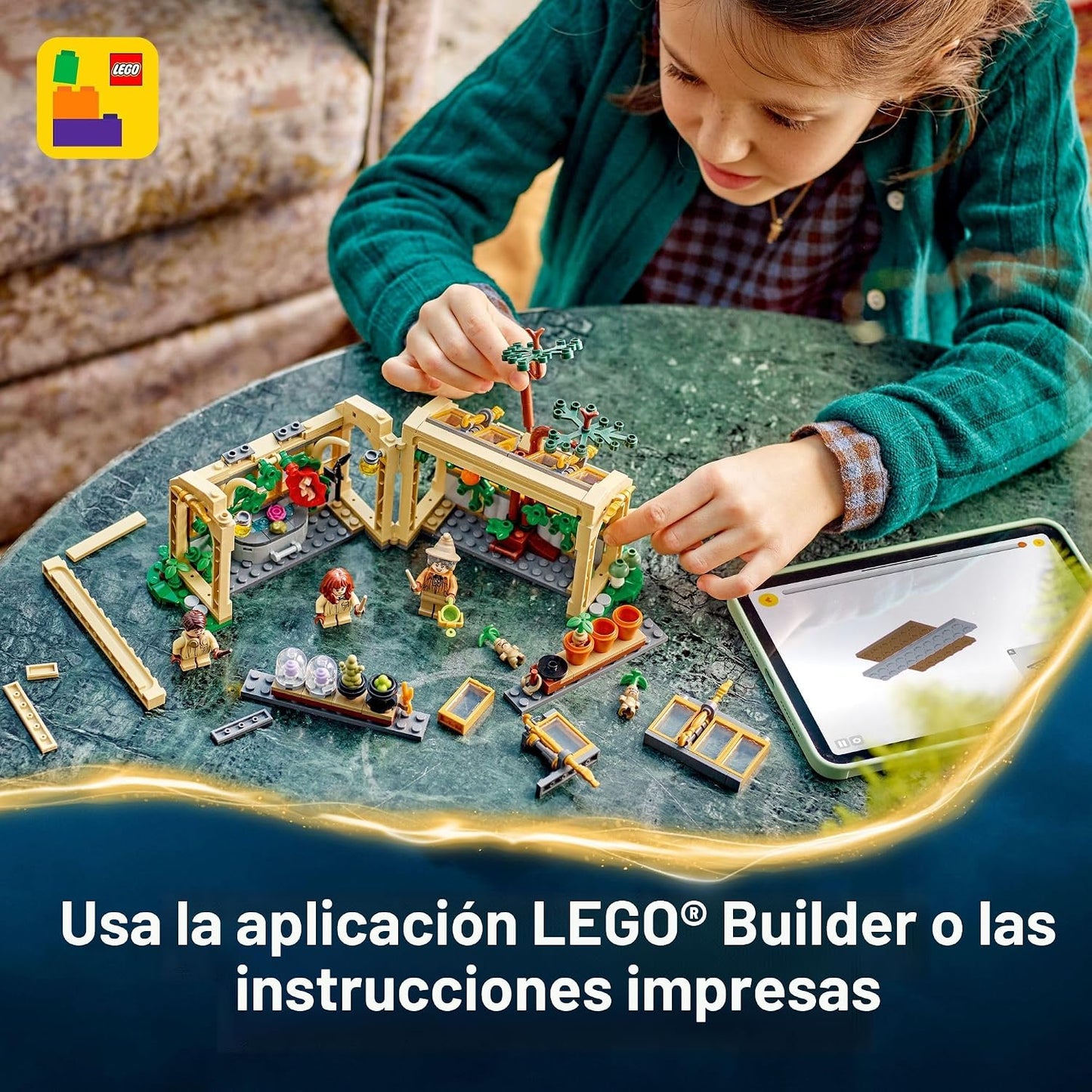 LEGO Harry Potter Hogwarts Castle: Herbology Class Juguete para Niñ...