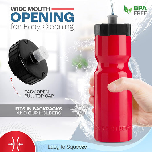 50 Strong Paquete de 24 botellas de agua a granel \u2013 Botellas d...