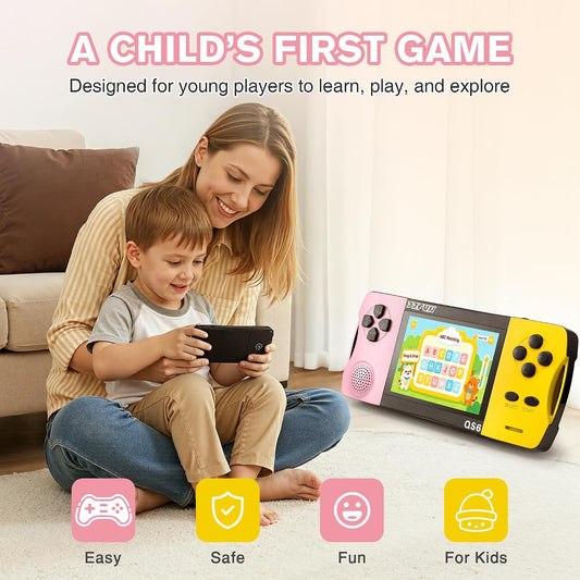 JJFUN Juego de mano retro portátil para niños, 138 juegos Claasic y...