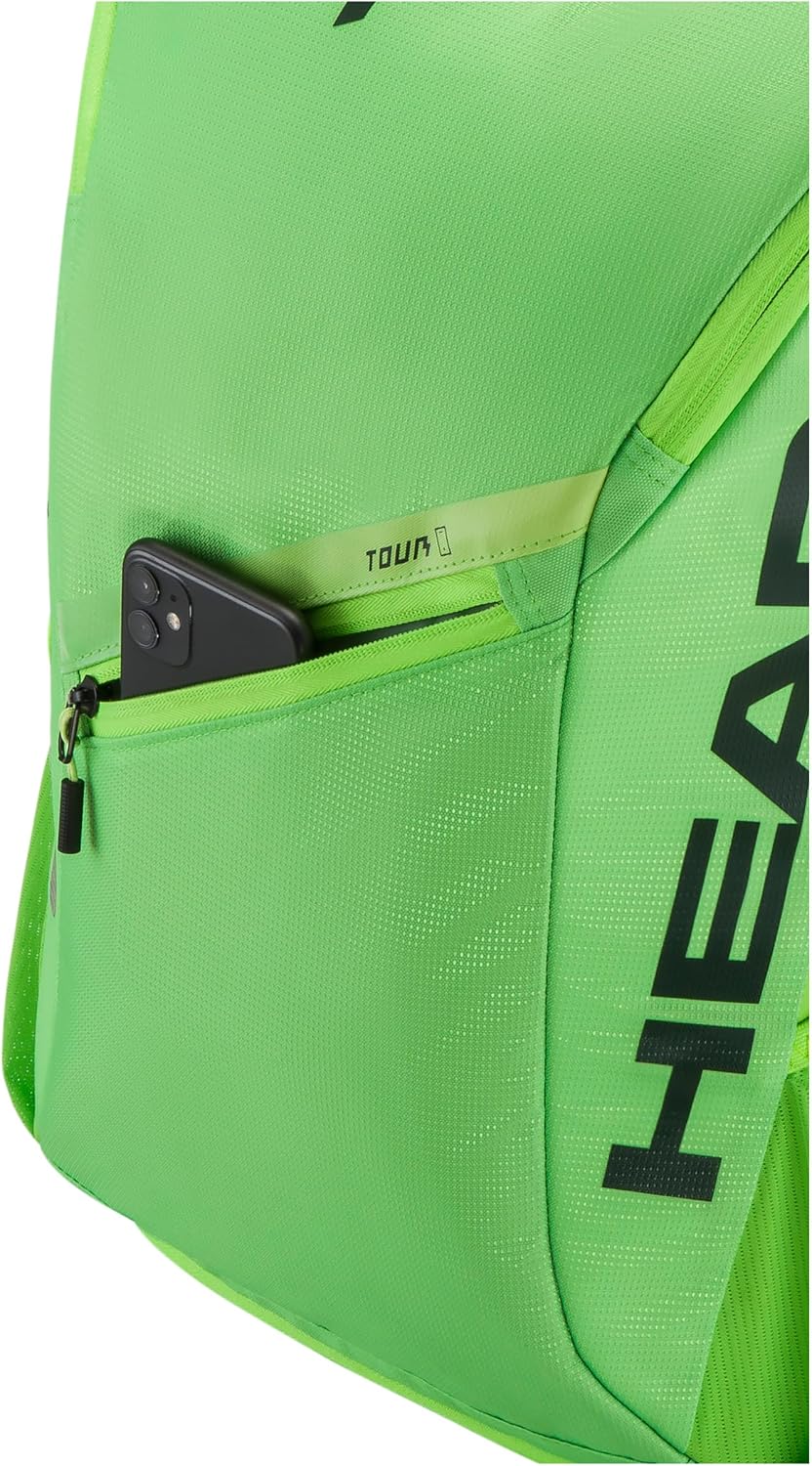 HEAD Mochila de tenis Tour 25L | Capacidad de 2 raquetas