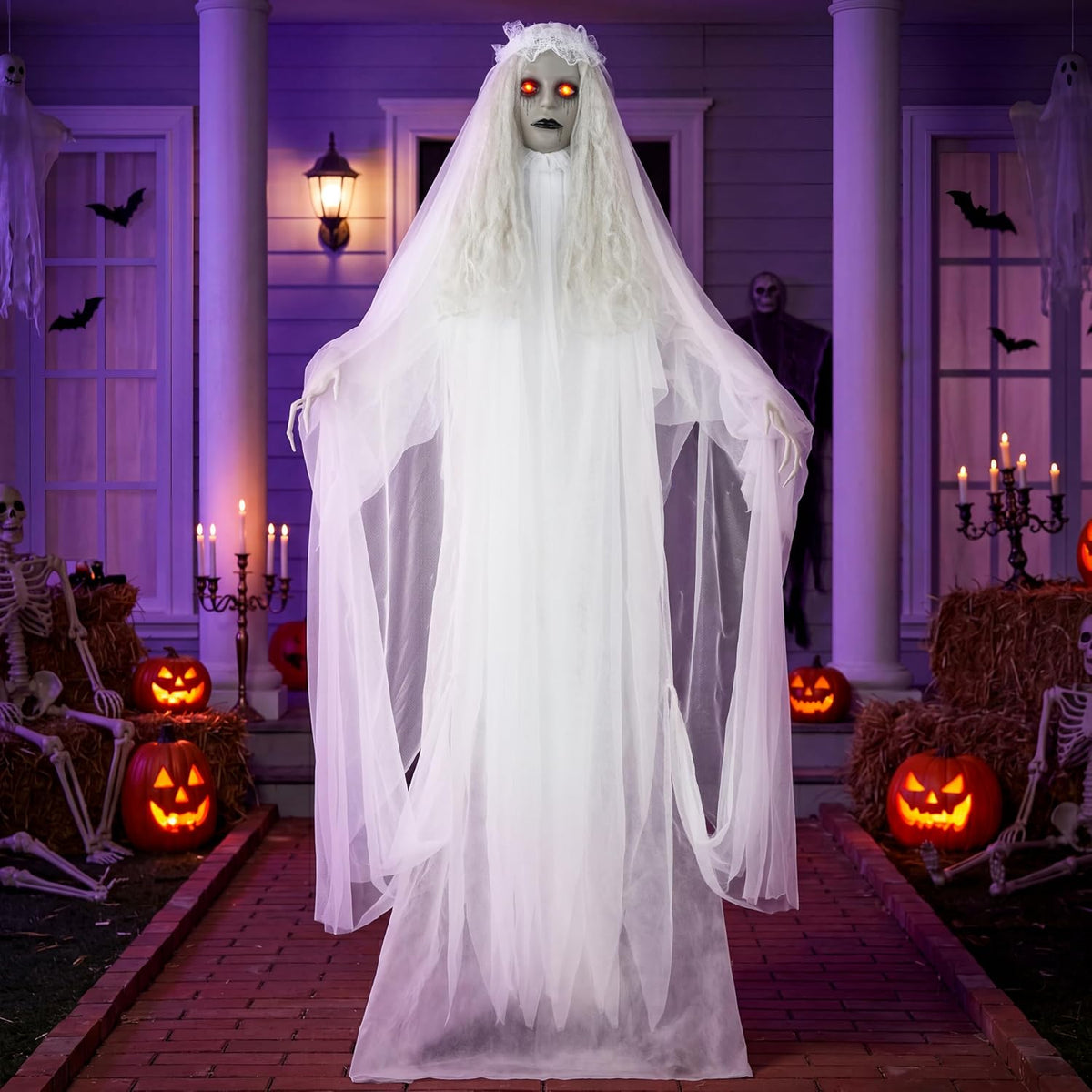 JOYIN Decoraciones de Halloween de 67 pulgadas para exteriores, dec...