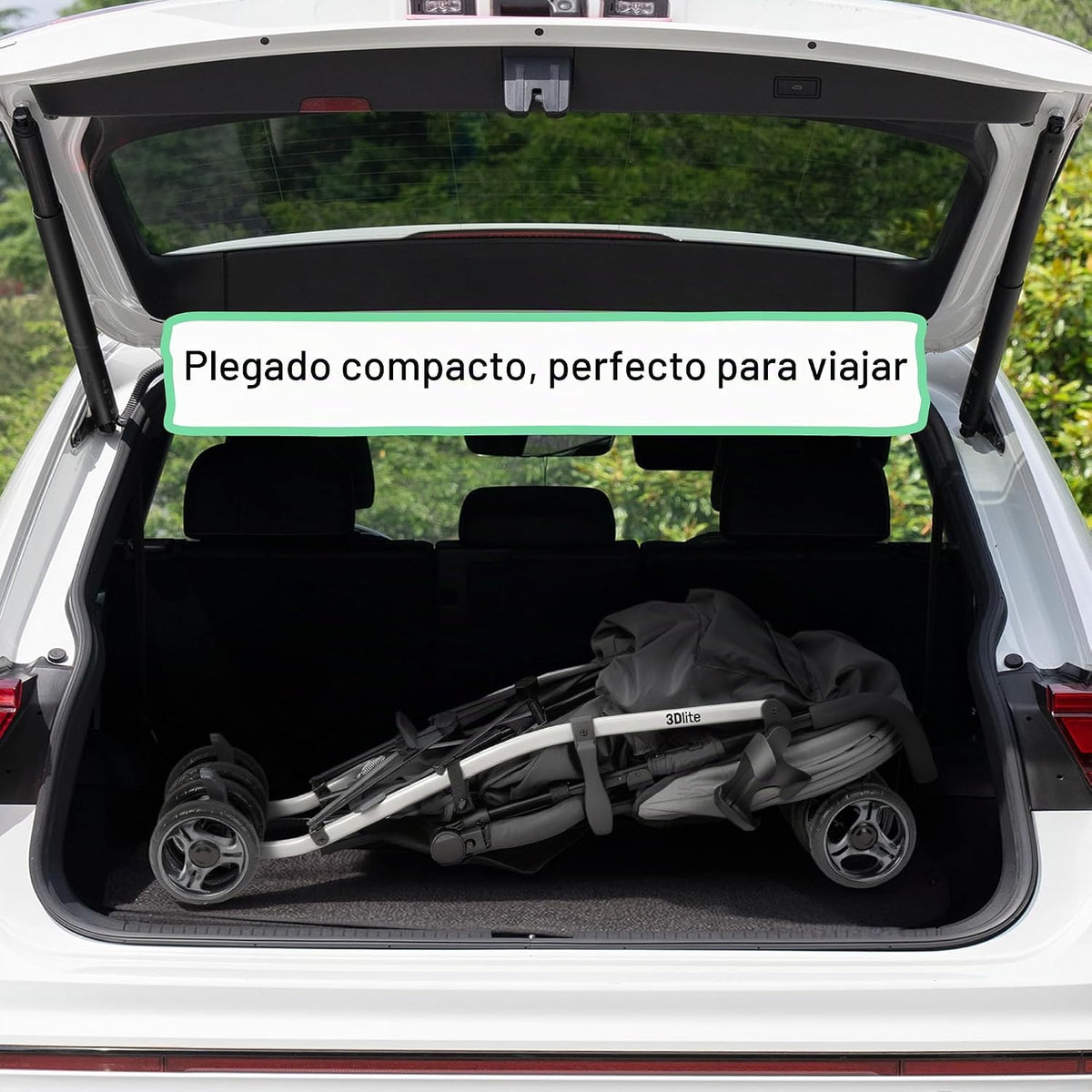 Ingenuity 3Dlite Jewel Convenience - Cochecito plegable ligero con...