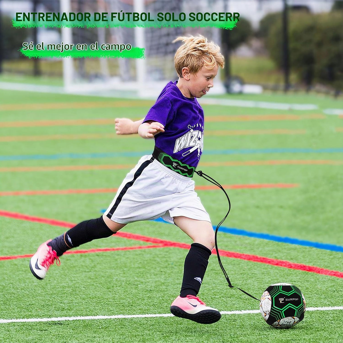 Entrenador de fútbol\/voleibol\/rugby, patada y lanzamiento de fútb...