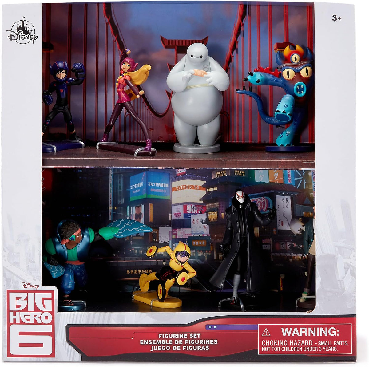Disney Store Juego oficial de figuras de Big Hero 6 \u2013 8 figura...