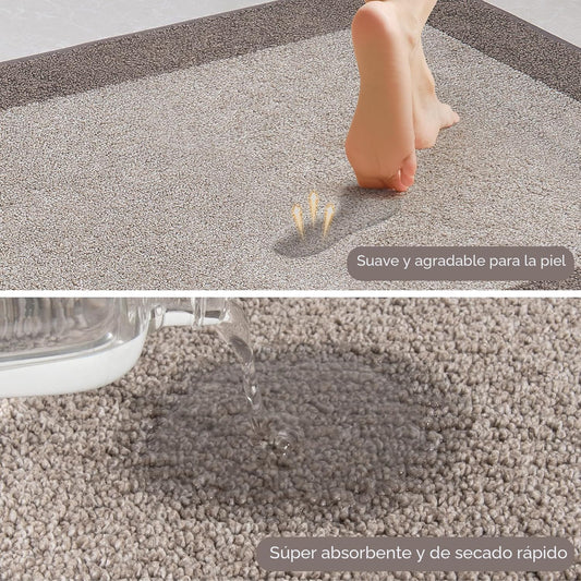 DOMUSTEX Alfombra de cocina lavable a máquina de 32 x 72 pulgadas,...