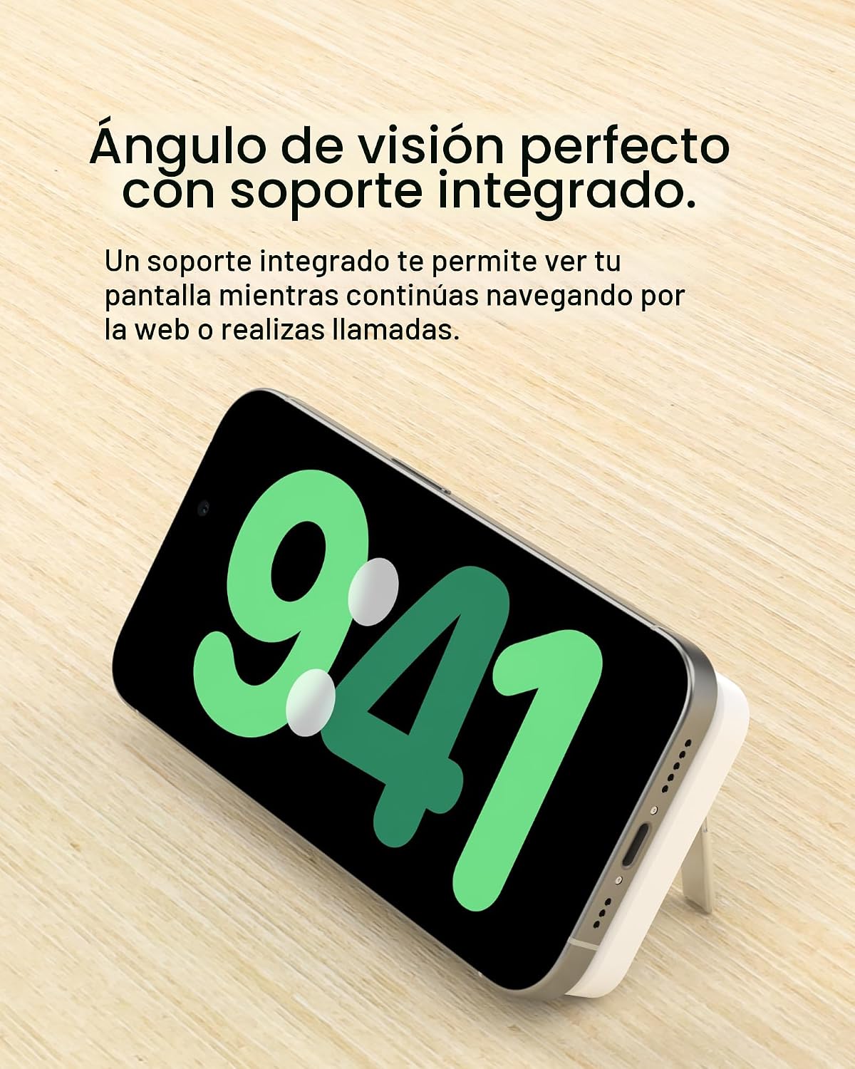 Belkin Cargador portátil, banco de energía inalámbrico de 15 W 5000...
