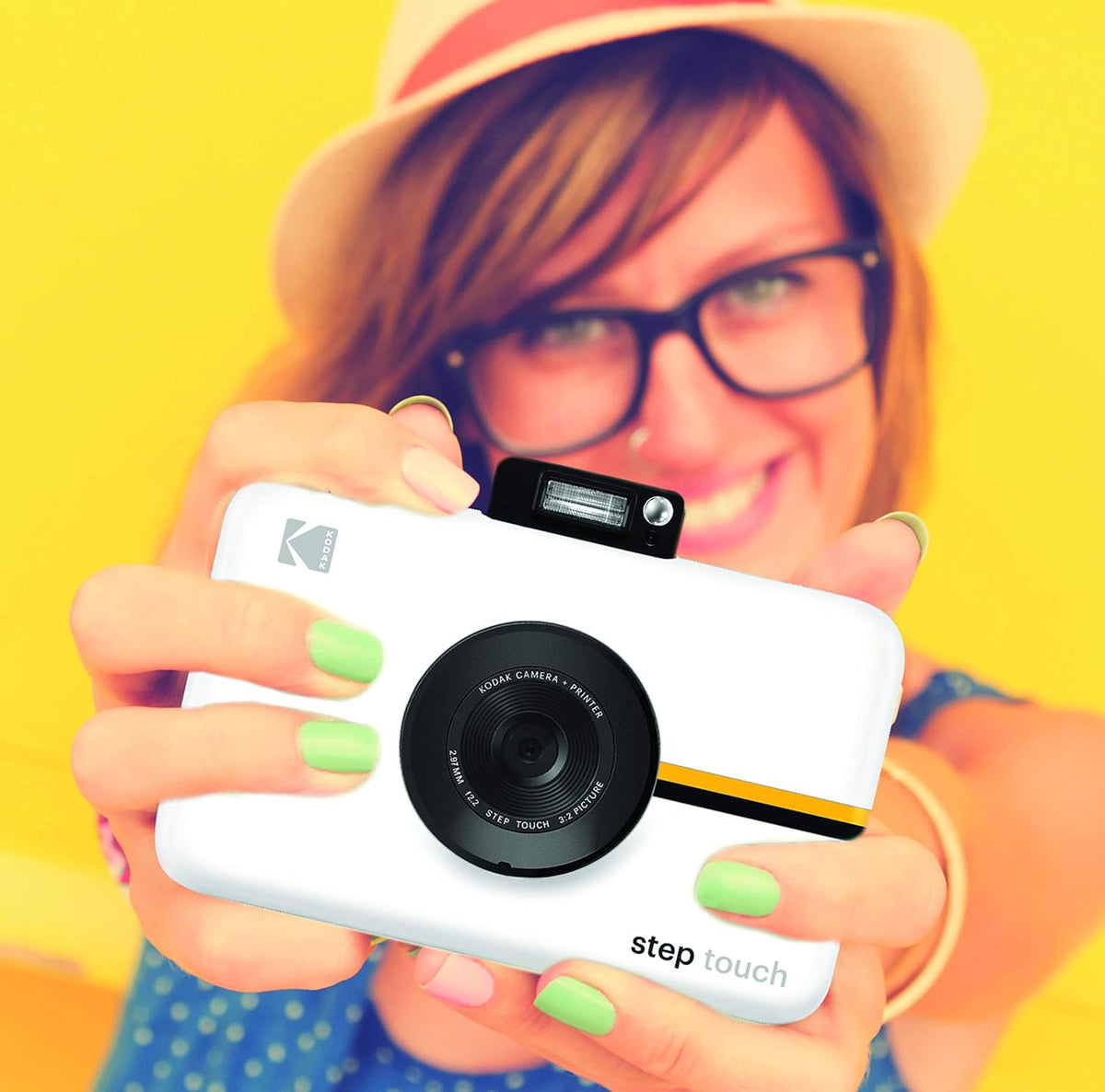Kodak Step Touch | Cámara digital de 13 MP e impresora instantánea...