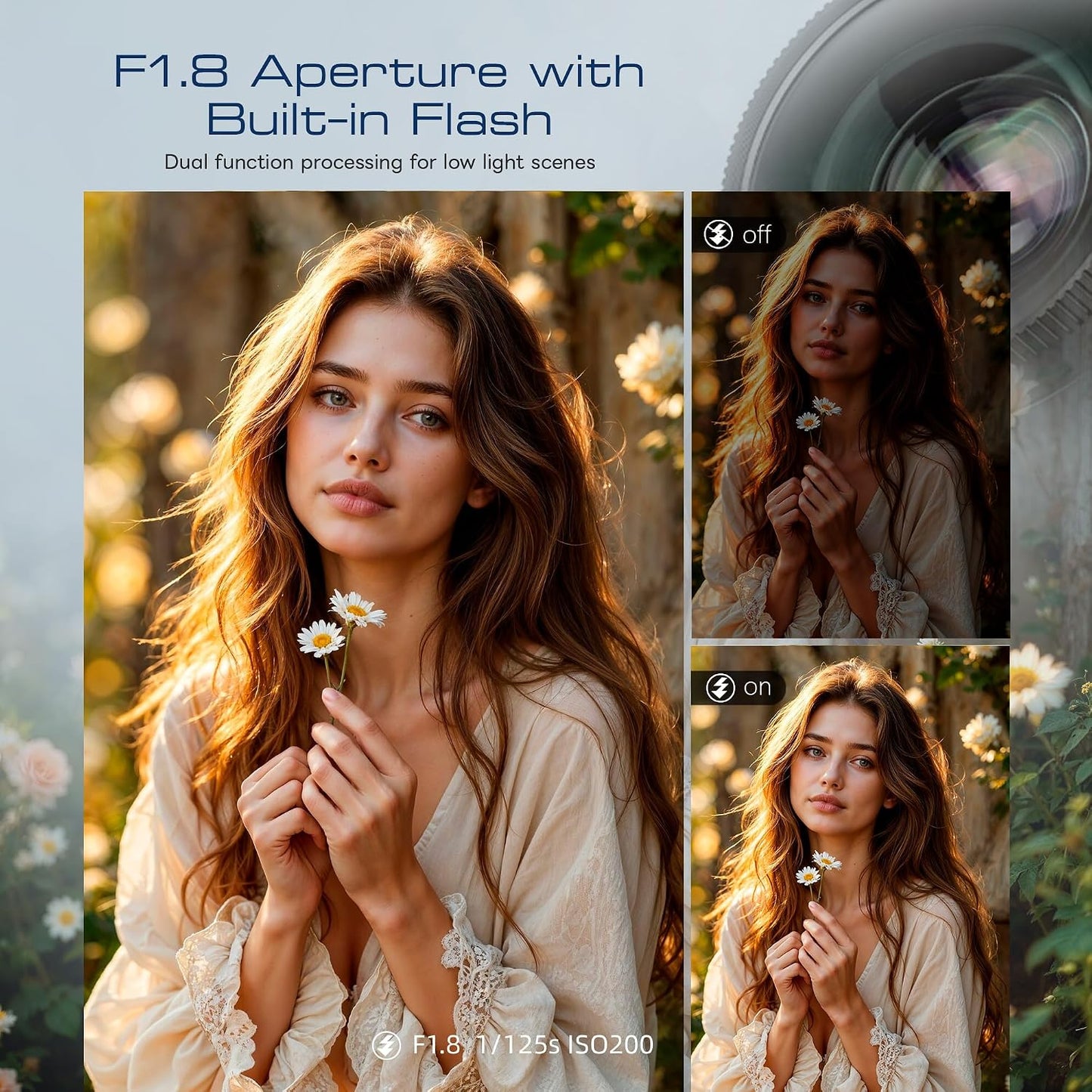 Cámaras digitales de 5K y 64MP para fotografía y video, cámara de v...