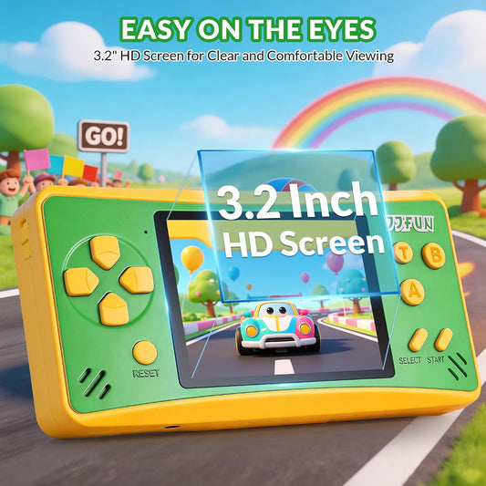 168 Reproductor de videojuegos incorporado Plug & Play de mano...
