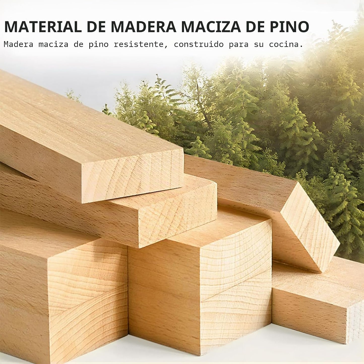 Exttlliy Separadores de bandejas de madera de 7 niveles para gabine...