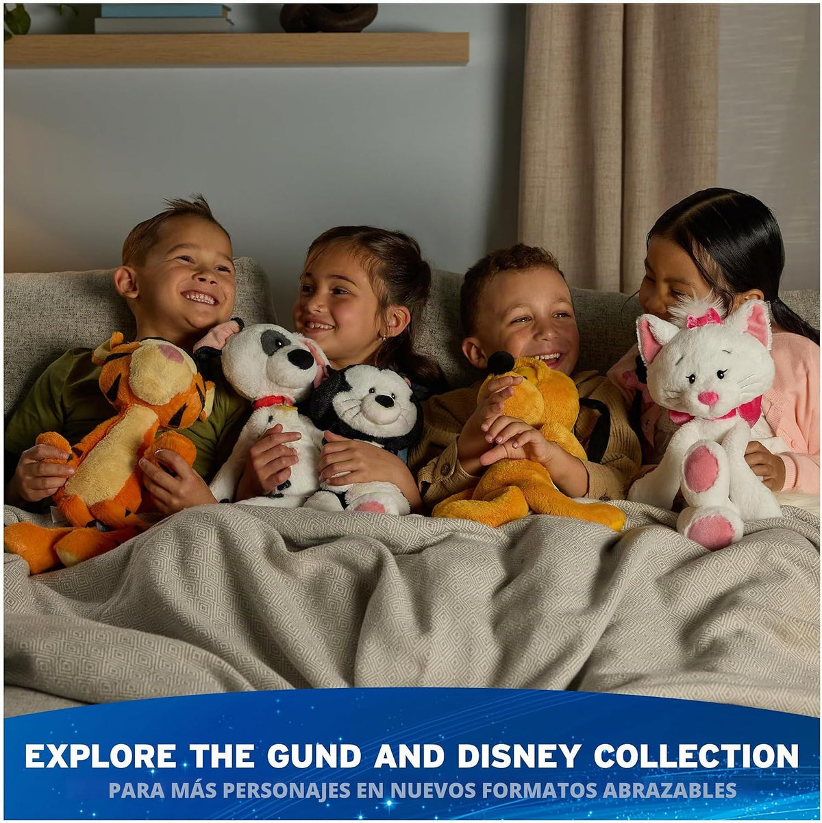 GUND Disney Cozys Collection Marie - Peluche de gatito de 10 pulgad...