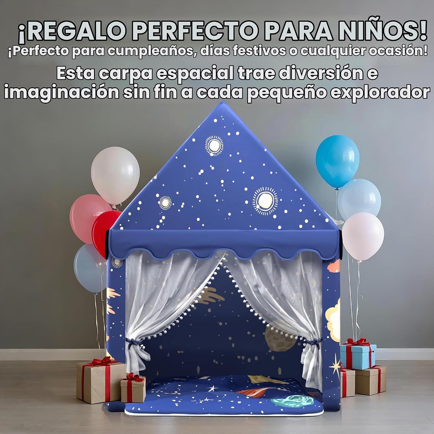 Tienda de campaña para niños \u2013 Casa de juegos interior grande...