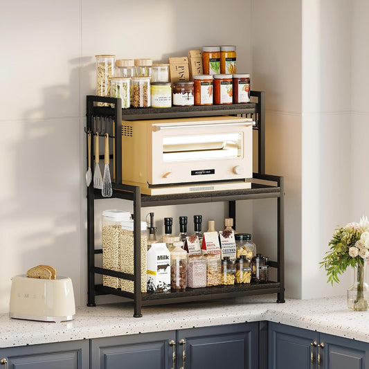 Organizador grande de encimera de cocina de 23.6" de ancho, org...