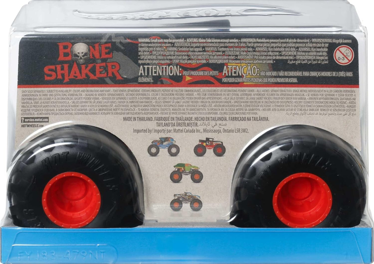 Hot Wheels Monster Trucks, camión monstruo de gran tamaño, camión d...