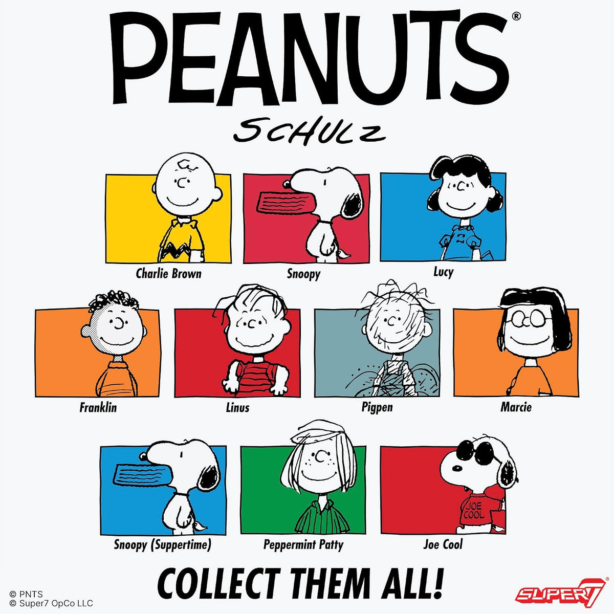 Super7 Figura de reacción Peanuts Snoopy (Suppertime) - Figura de a...