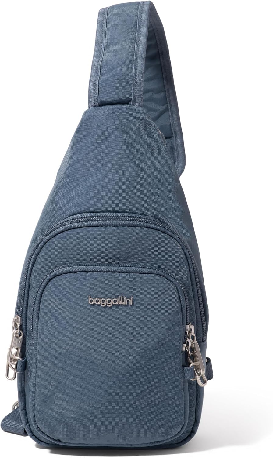 Baggallini Securtex - Correa antirrobo para excursionismo