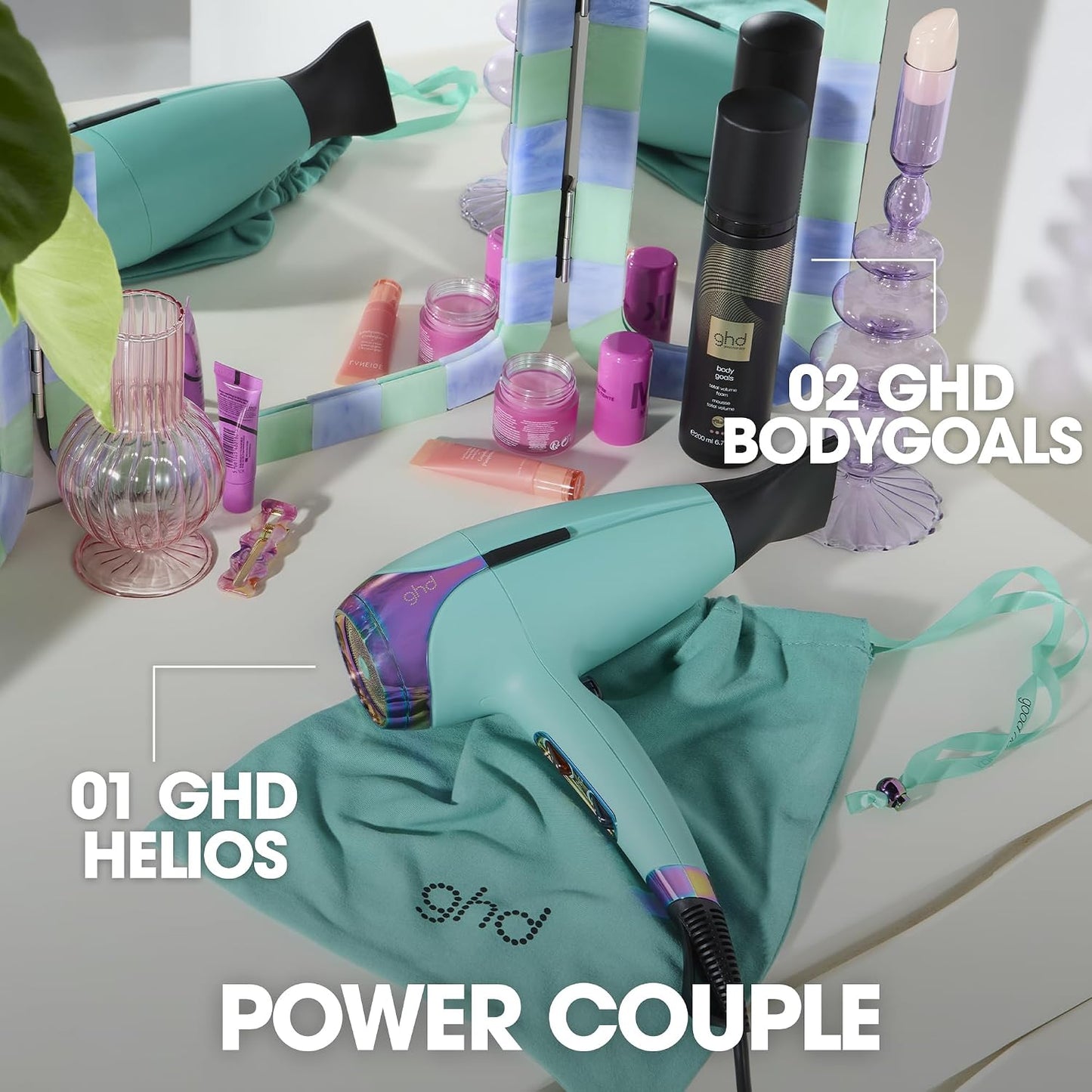 ghd Helios & Flight+ Secadores de pelo de tamaño de viaje | Sec...