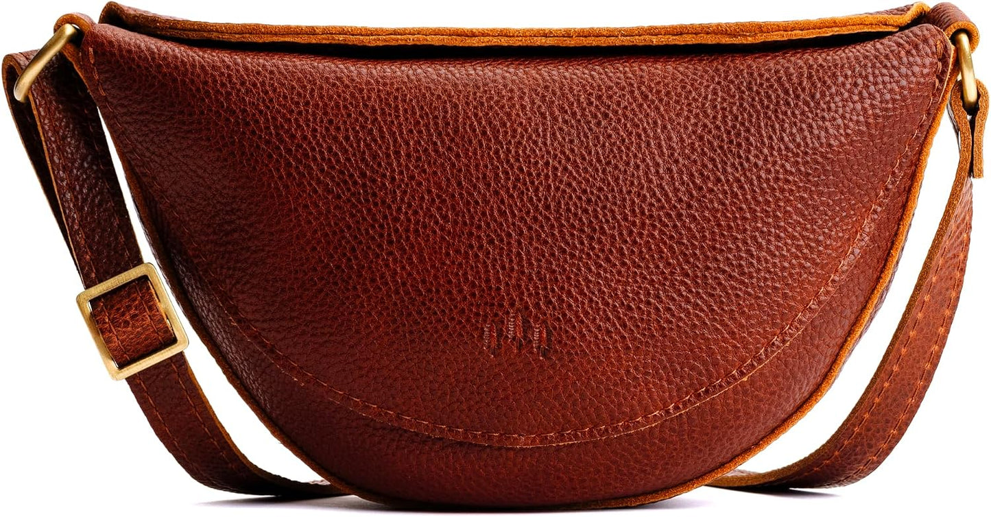 Bolso tipo bandolera de cuero de Portland Leather Goods Koala \u201...