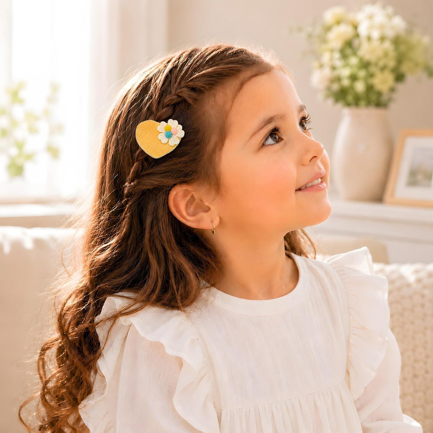 Pinzas para el cabello para niñas, 18 piezas, antideslizantes, pasa...