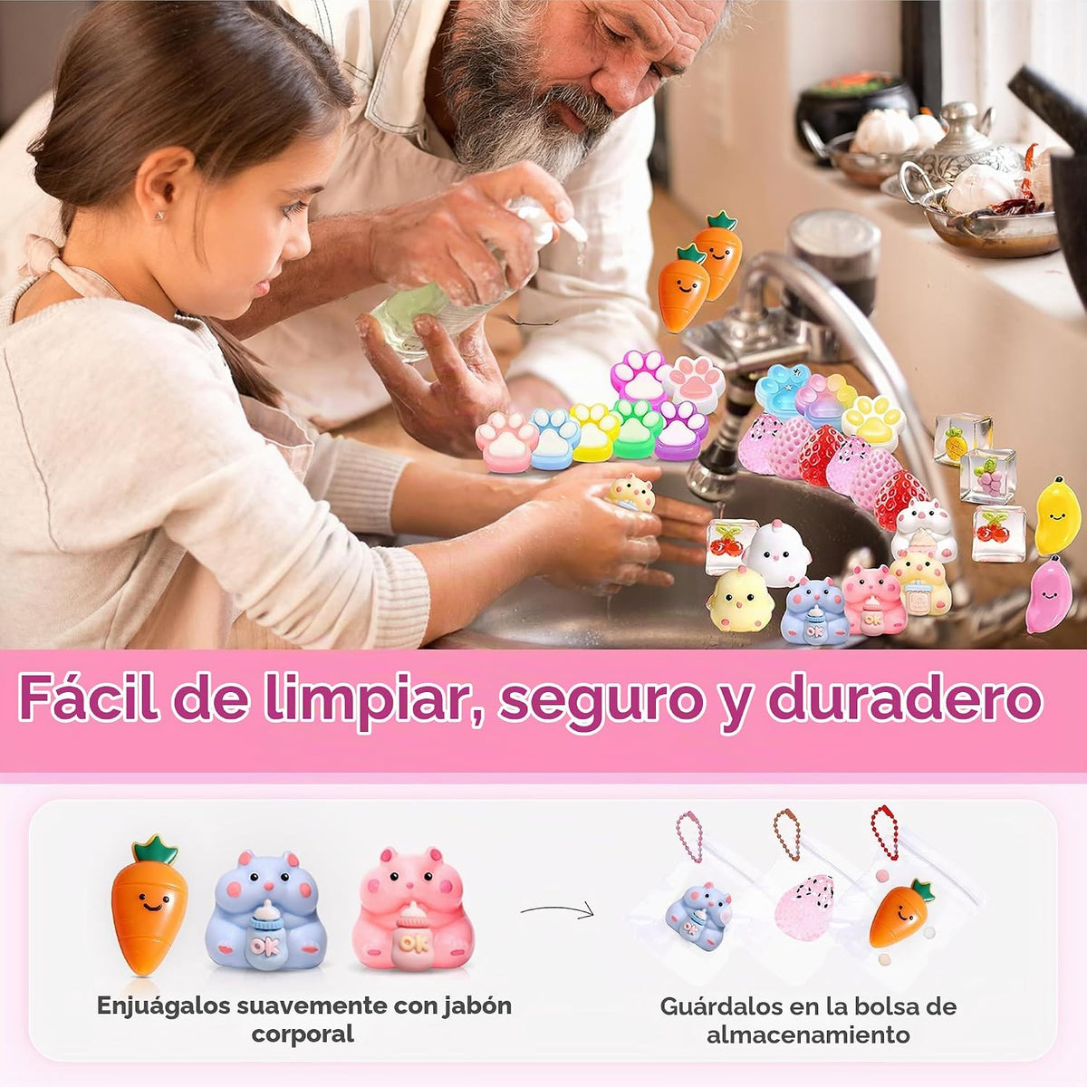 Paquete de 30 juguetes blandos Taba, juguetes blandos para apretar,...
