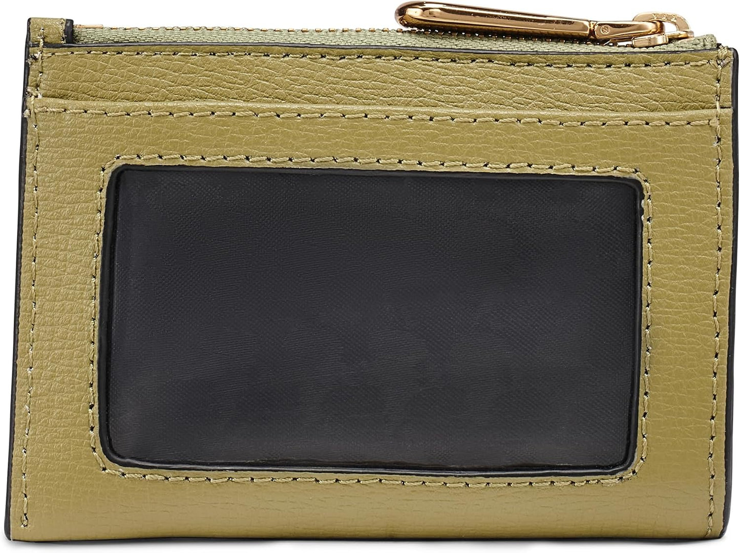 KARL LAGERFELD París, Verde oliva, Choupette Slg - Tarjetero con cr...
