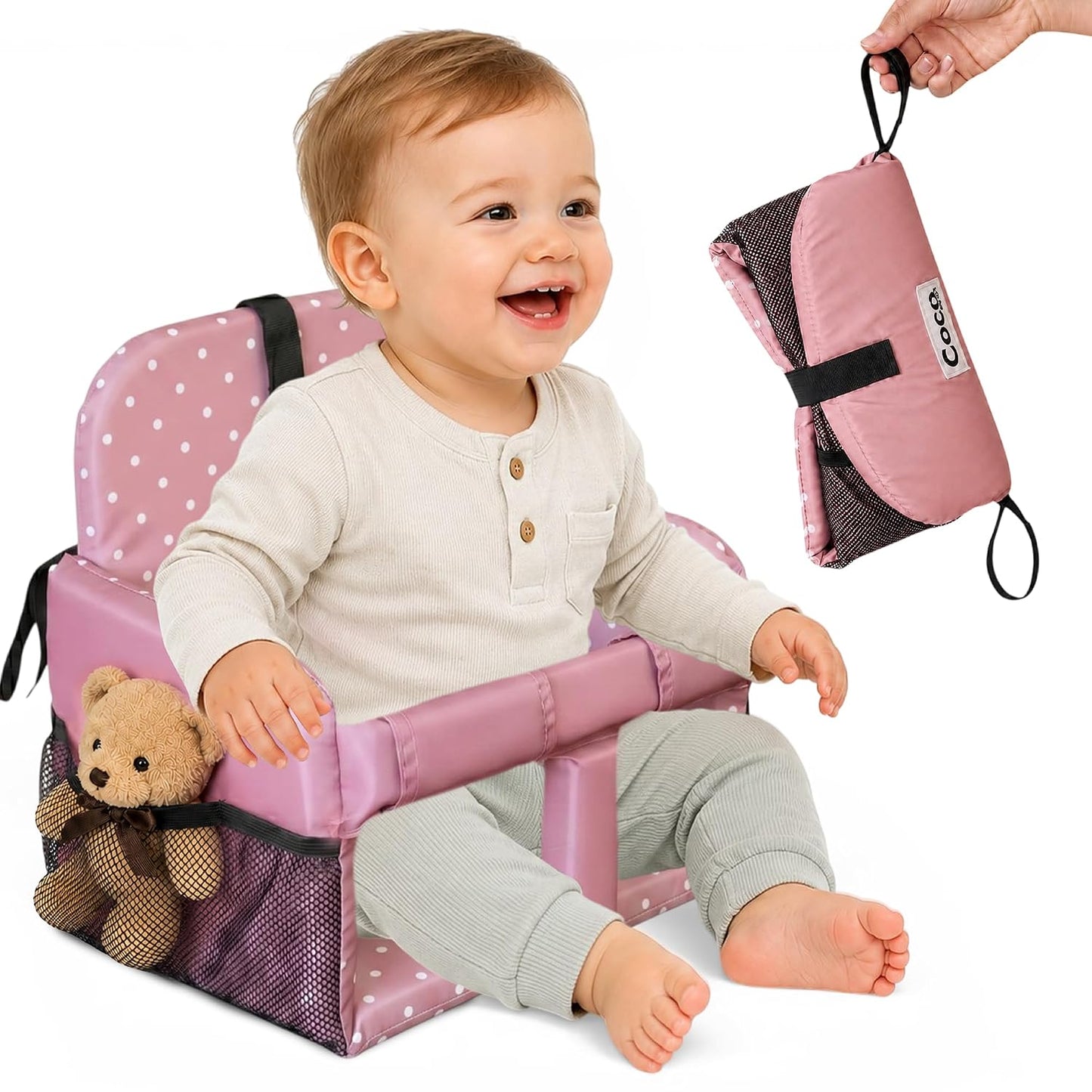 Coco Seat Inserto para silla alta y asiento de carrito de compras p...