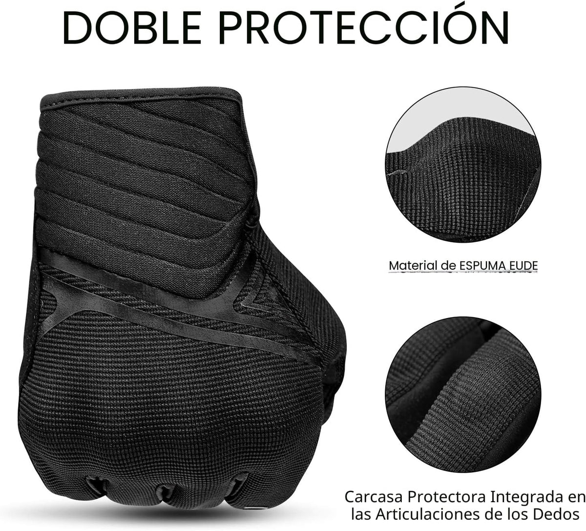 INBIKE - Guantes de motocicleta de malla transpirable con pantalla...