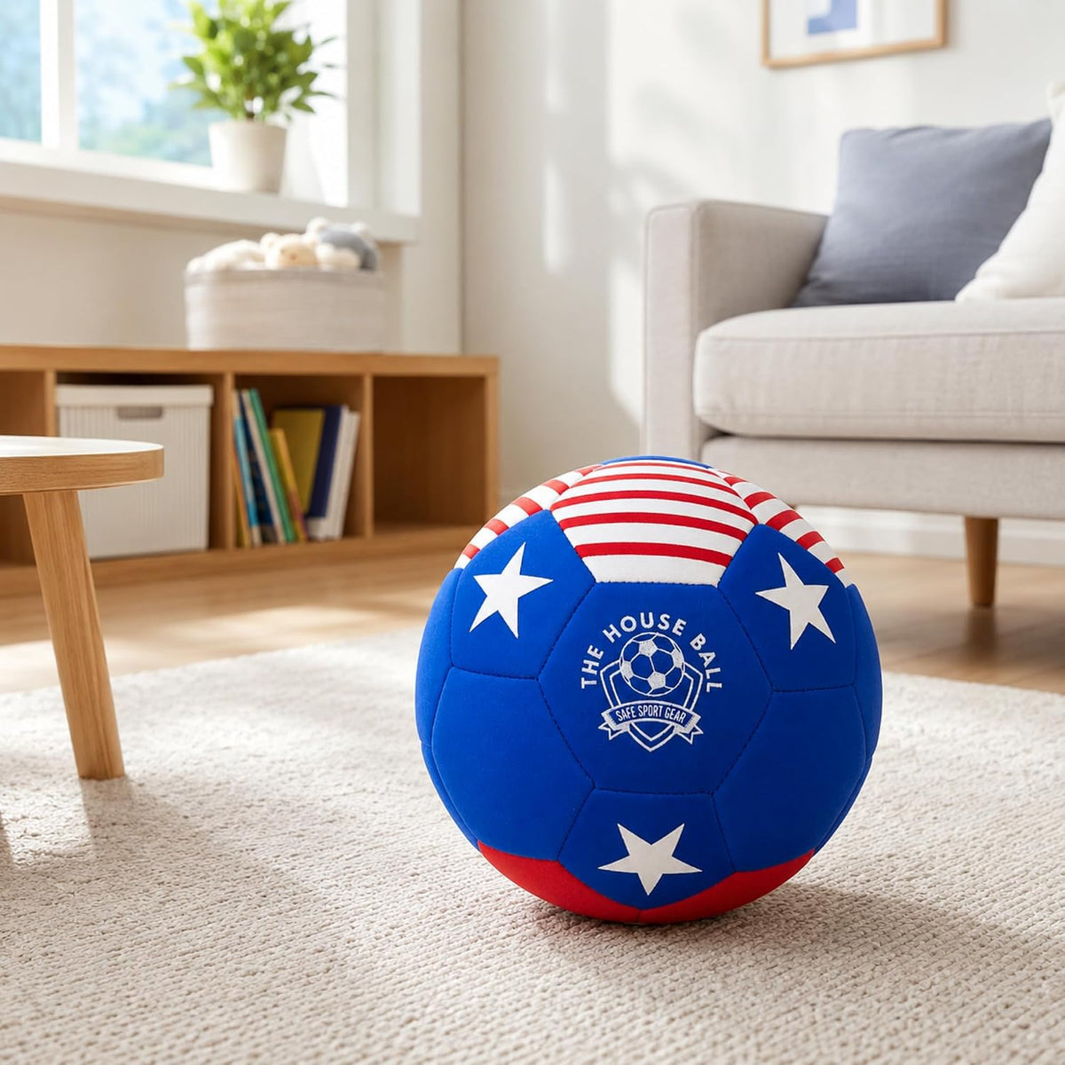 The House Ball - La pelota de fútbol original suave y segura para i...