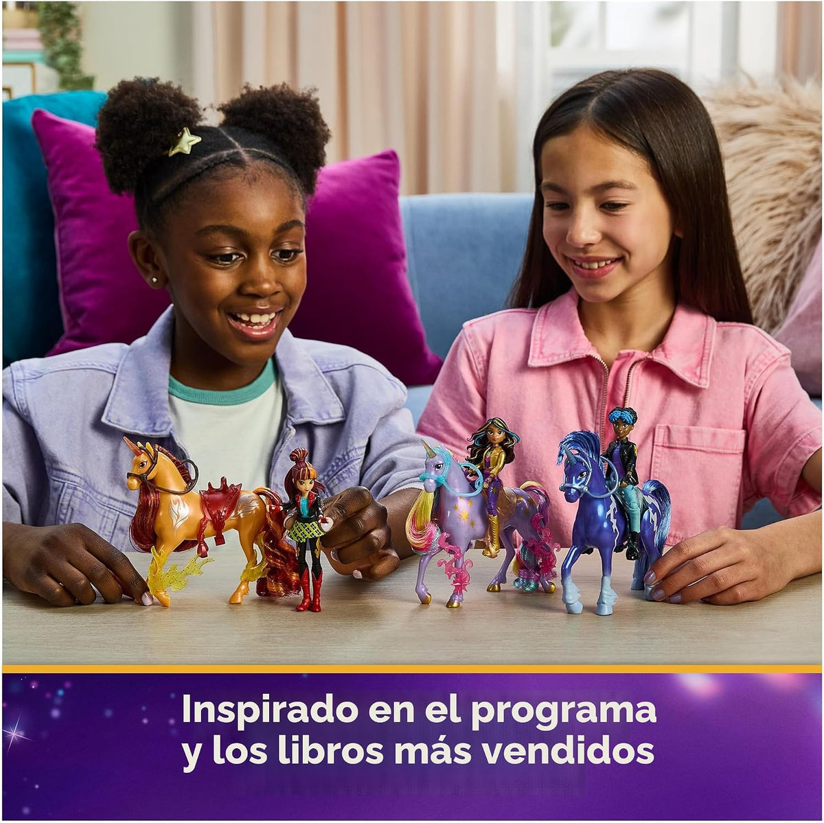 Academia de Unicornios, Set de Isabel y River Poder de la Amistad c...