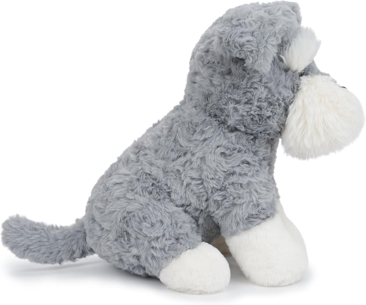 WEIGEDU Schnauzer - Juguete de peluche para perro, 10.6 pulgadas, c...