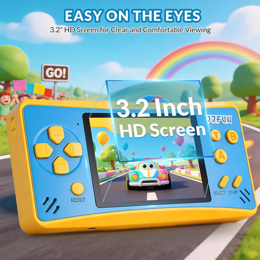 168 Reproductor de videojuegos incorporado Plug & Play de mano...