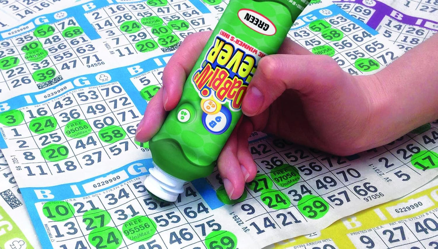 Dabbin' Fever Bingo Daubers - Estuche a granel - 144 Daubers (1...