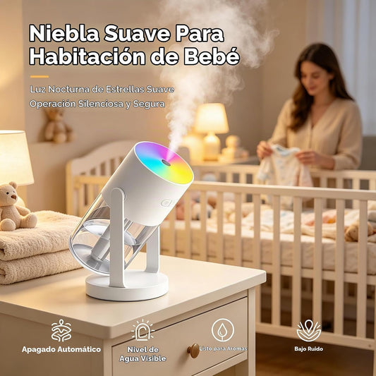 UEISODC humidificador de dormitorio, humidificador USB de escritori...