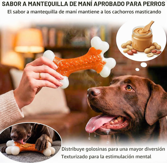Kseroo - Juguetes duros para perros de raza grande que son masticad...